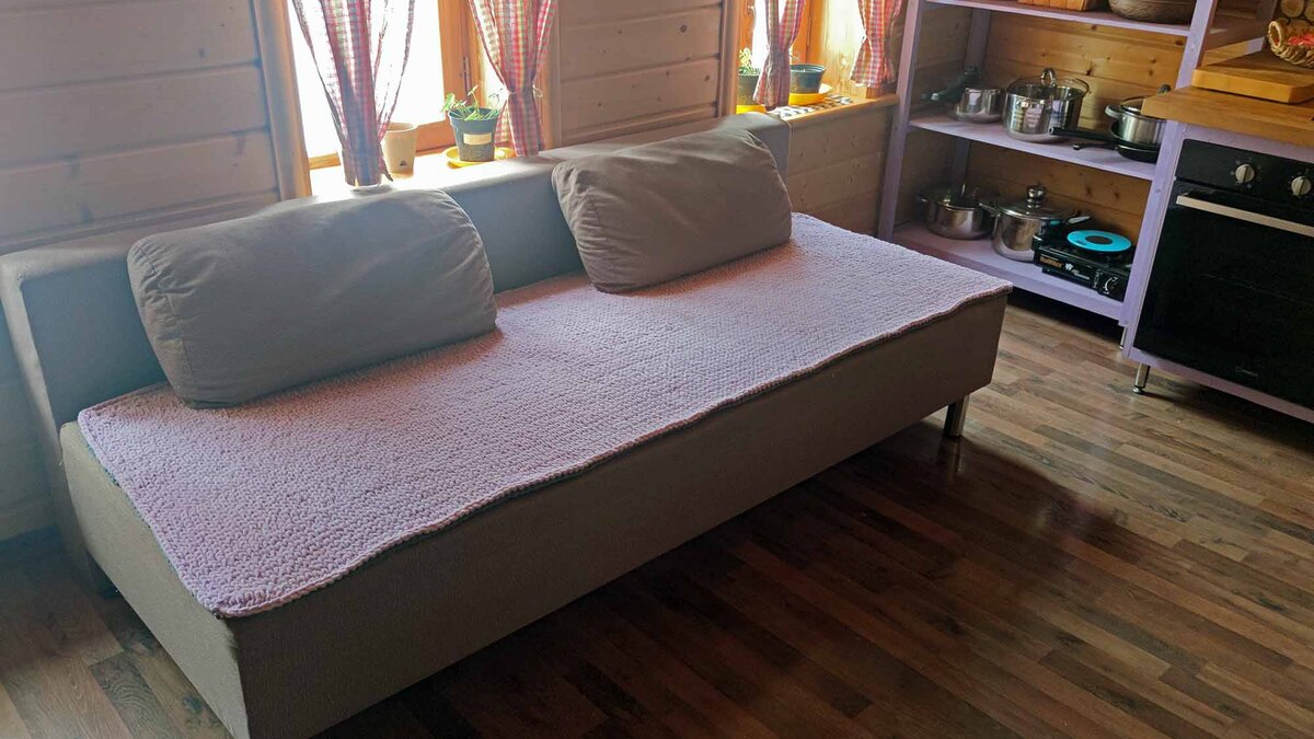 А вот и тот самый плед.