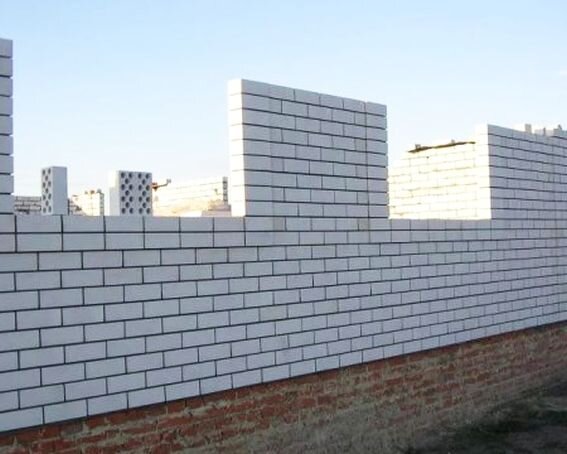 Строительство стен дома из силикатного кирпича