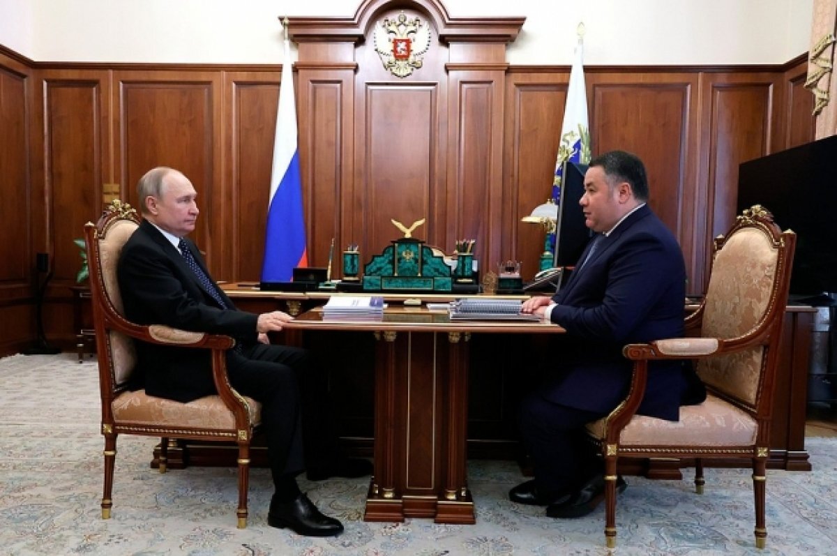    Губернатор Игорь Руденя в прямом эфире расскажет о встрече с Путиным