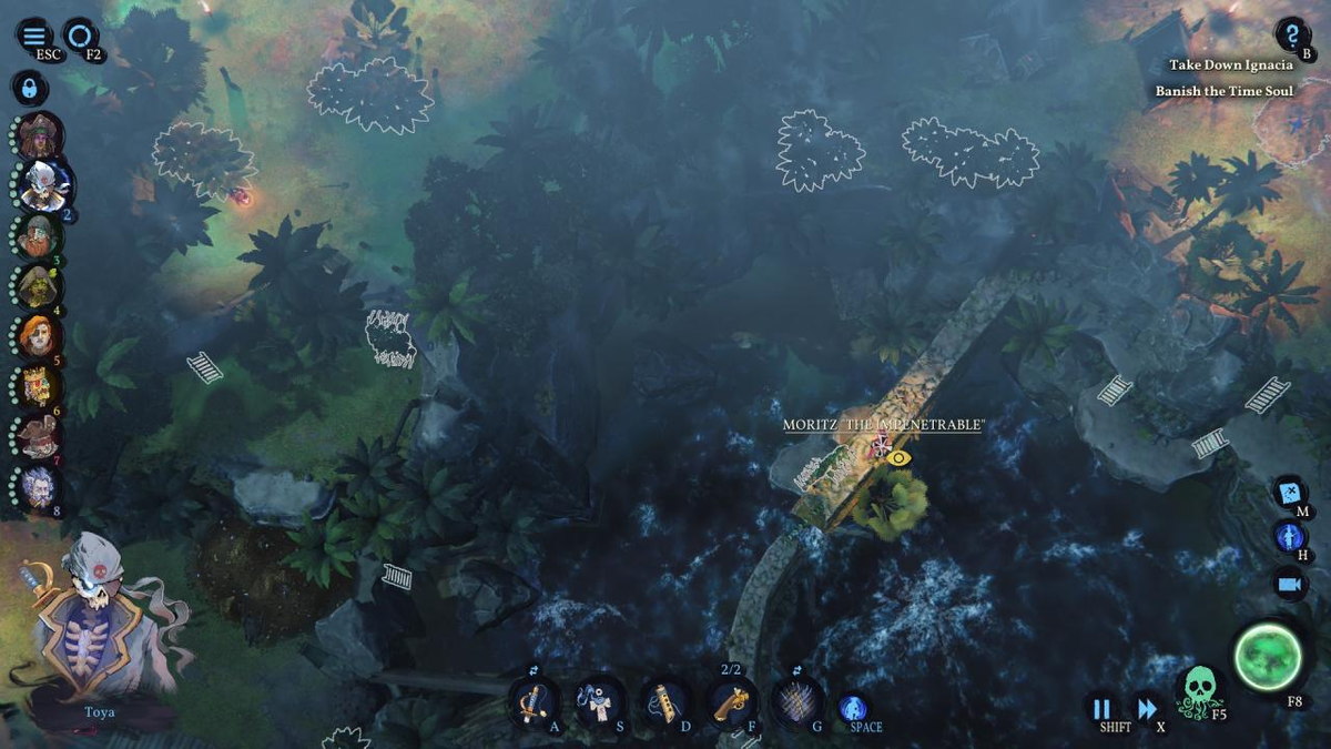 ✅Этот гайд по игре Shadow Gambit: The Cursed Crew поможет вам найти всех разработчиков на разных картах. При игре вам следует нажать «h», чтобы выделить врагов и видеть их имена.-6