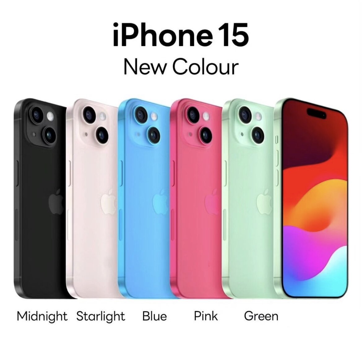 Айфон 15 как выглядит цвета Что будет в iPhone 15 и во всей линейке смартфонов? Lord1ch Дзен