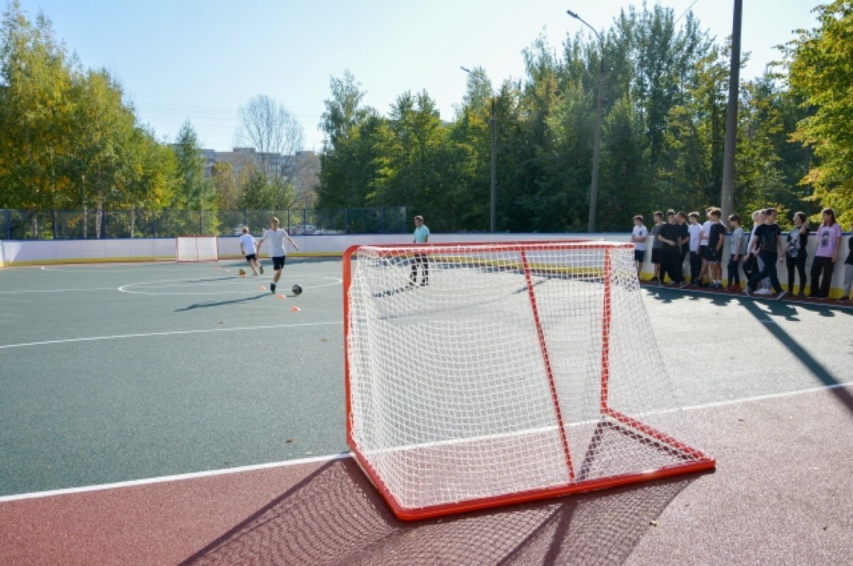    Территорию школы № 22 благоустроили в Нижнем Новгороде