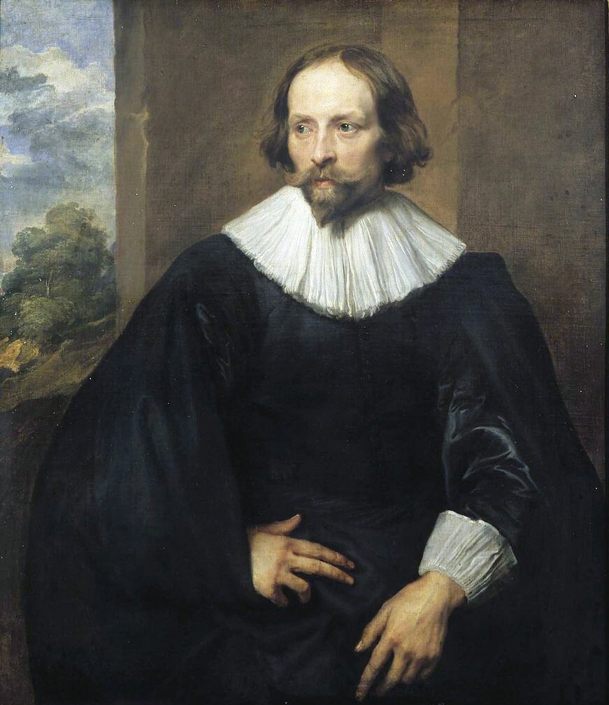 Антонис ван Дейк "Портрет художника Квинтиджа Саймона"