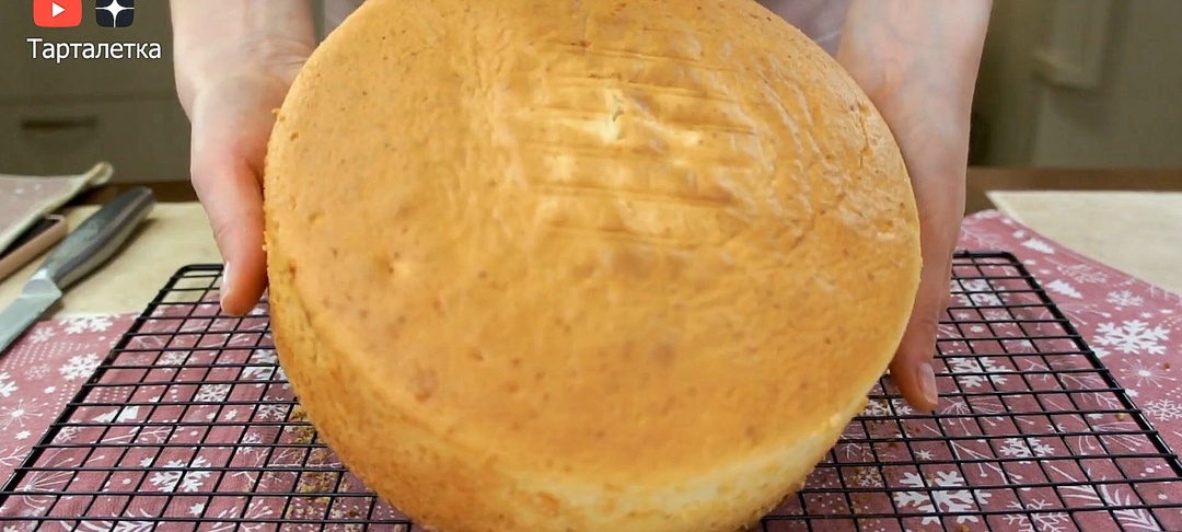 Нежный и ароматный персиковый бисквит рецепт
