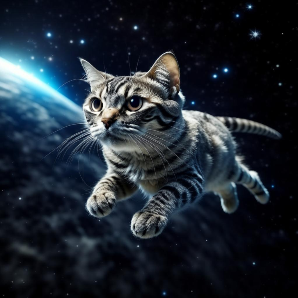Кошка и космос