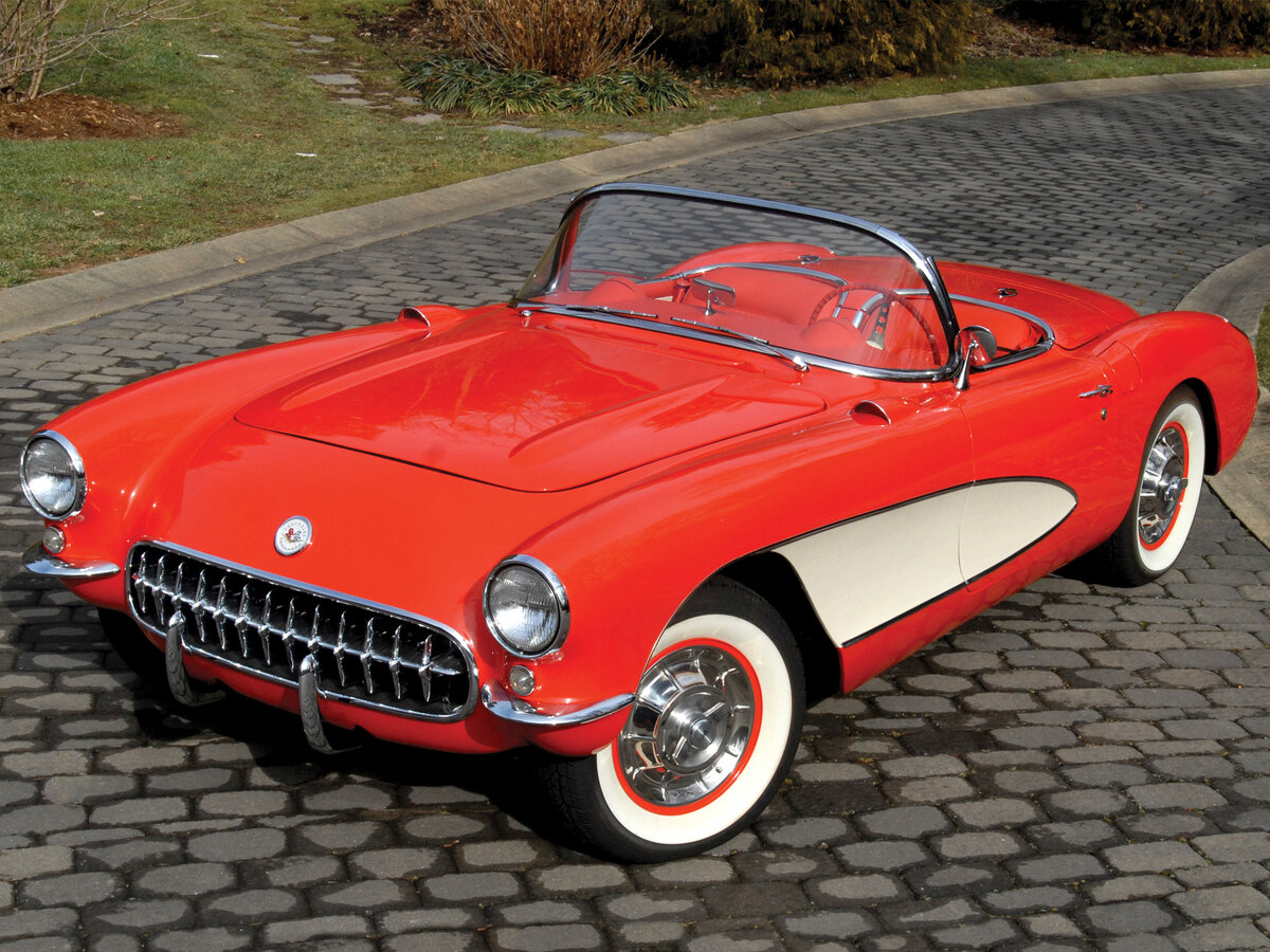 Chevroler Corvette 1957 г. Фото из открытых источников