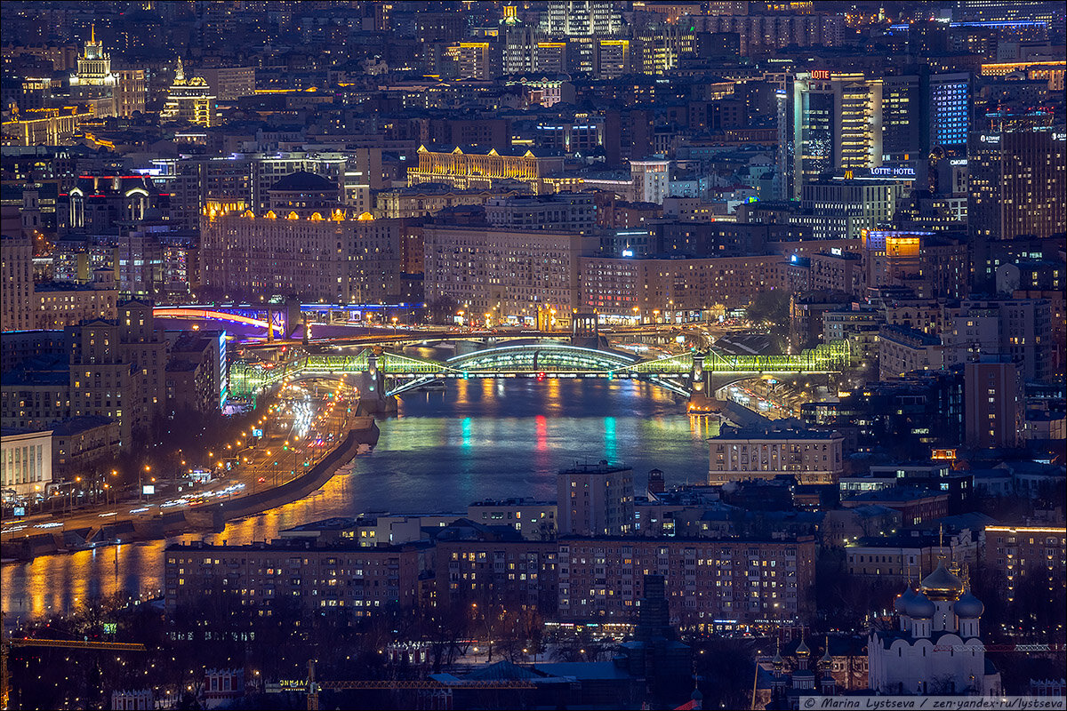 Московский со. Ночная Москва обои смотровая площадка МГУ.