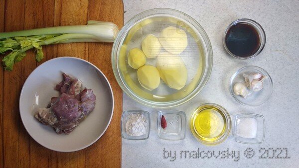 Ингредиенты для приготовления