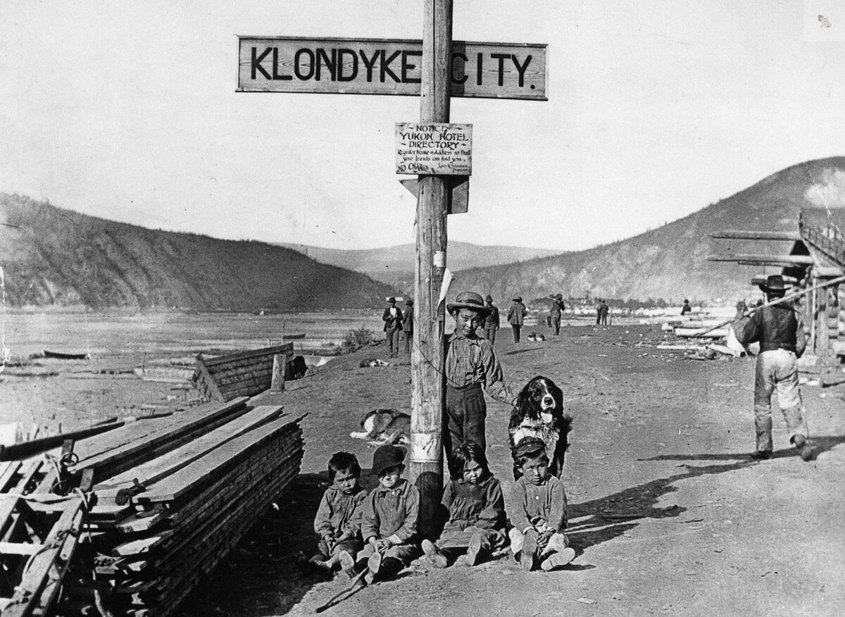 Клондайк, конец 19 века.