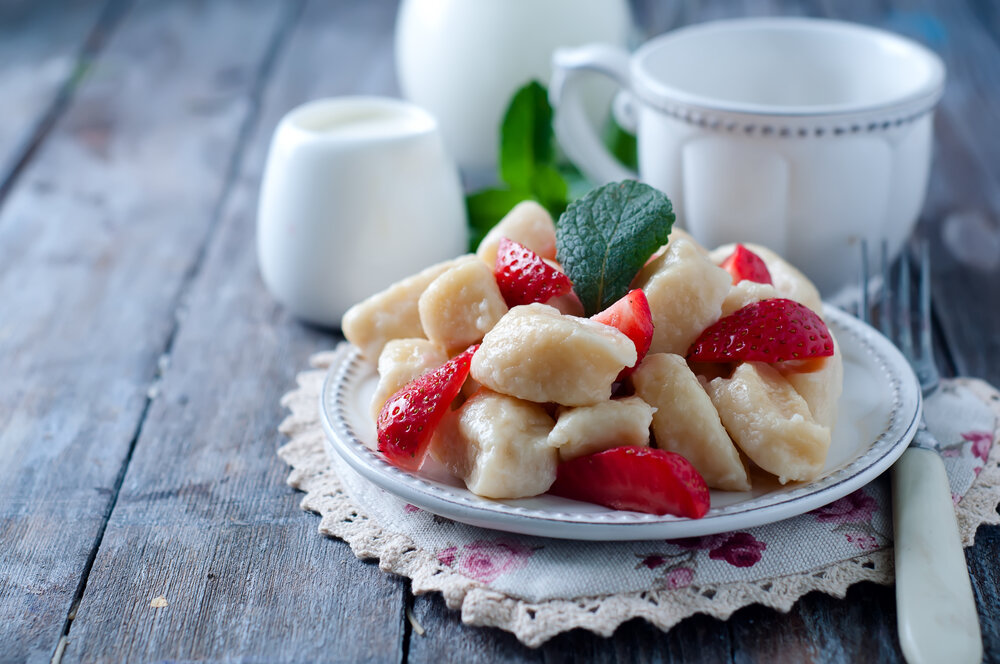 Ленивые вареники с творогом