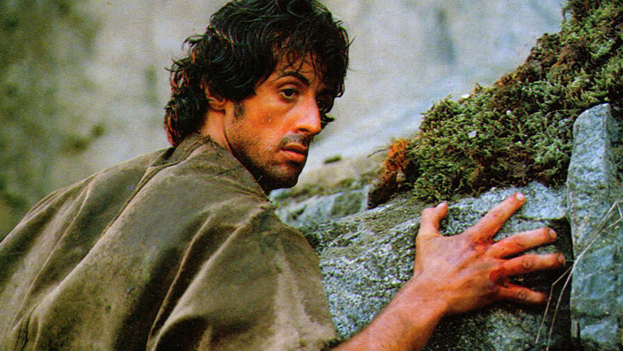 Сильвестр Сталлоне в роли Джона Рэмбо