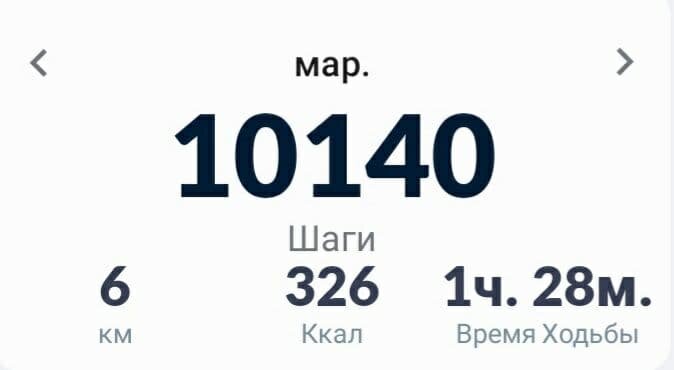 6 километров пройдено