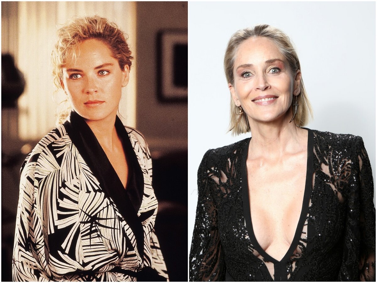 Шэрон Стоун - подставная жена и агент спецслужбы.