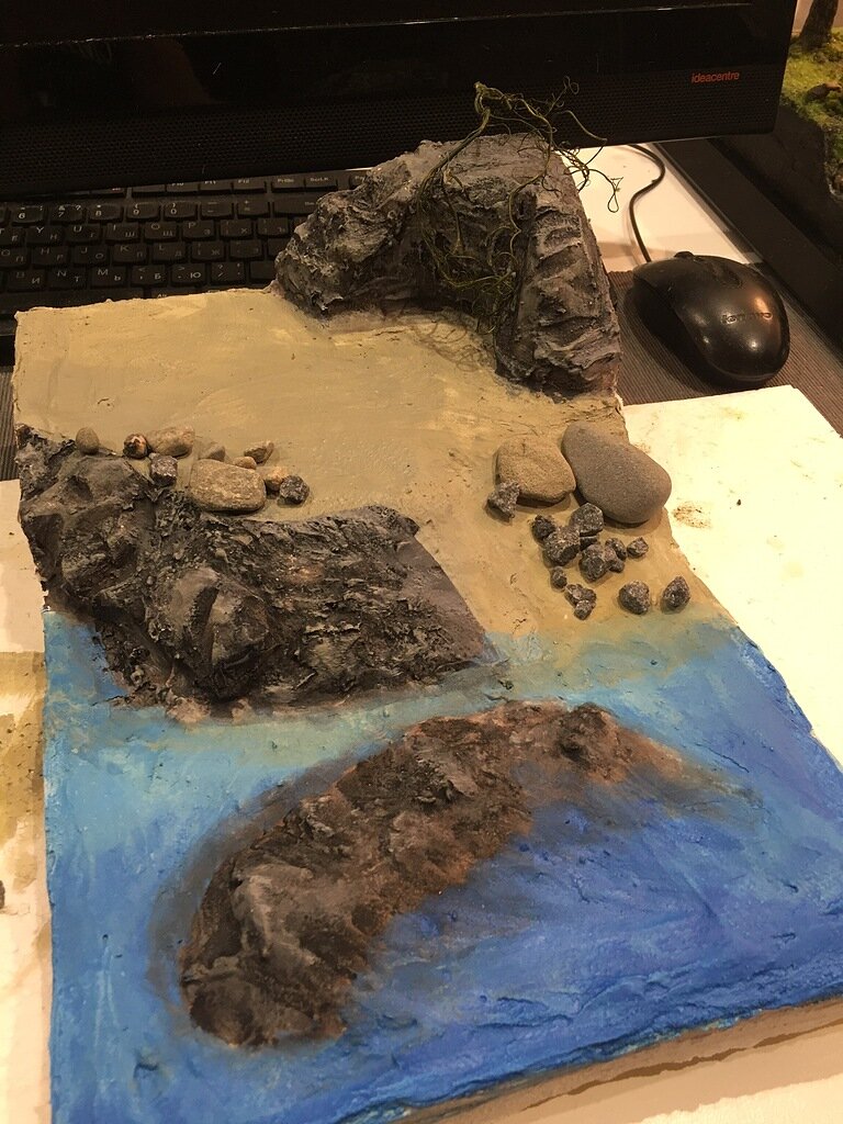 Заготовка для будущей диорамы