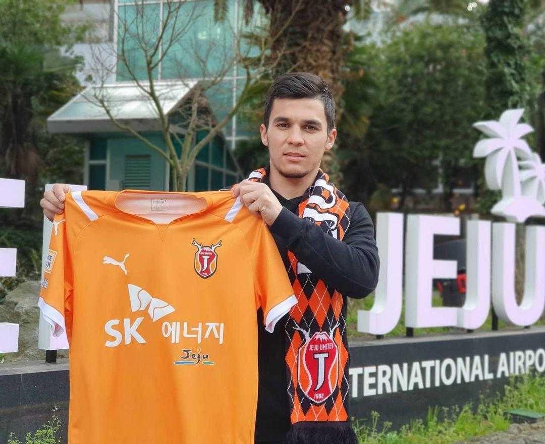 Ислам Кенжабоев — «Чеджу Юнайтед»