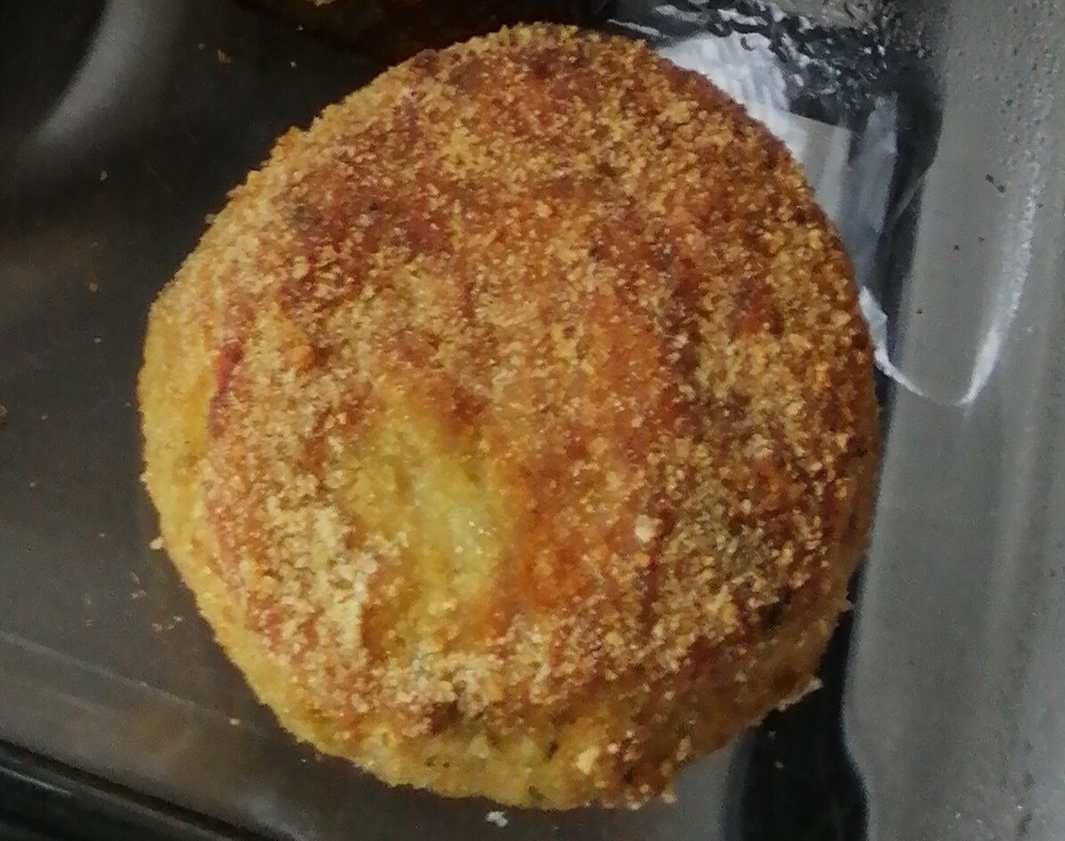 Котлета из трески с брокколи 