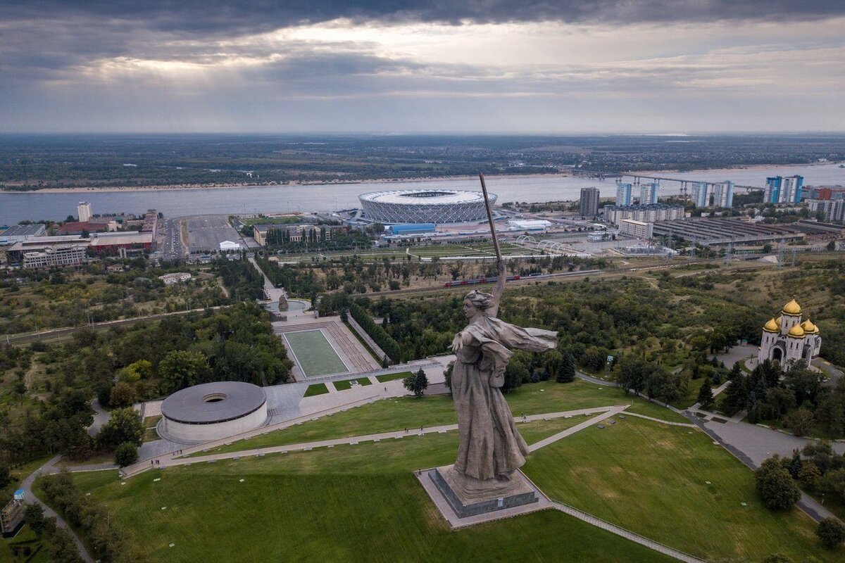 волгоград на берегу волги