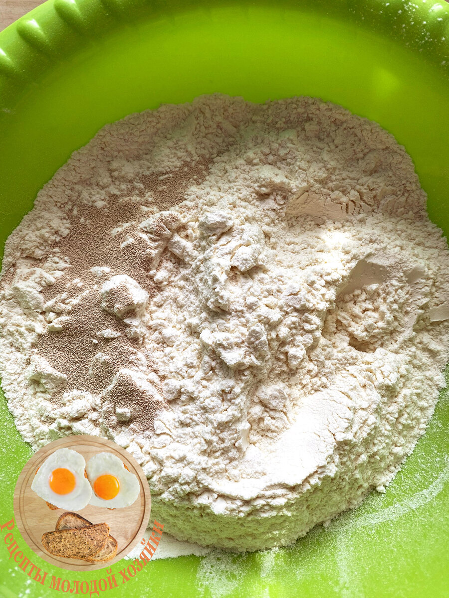 Мука с сухими дрожжами