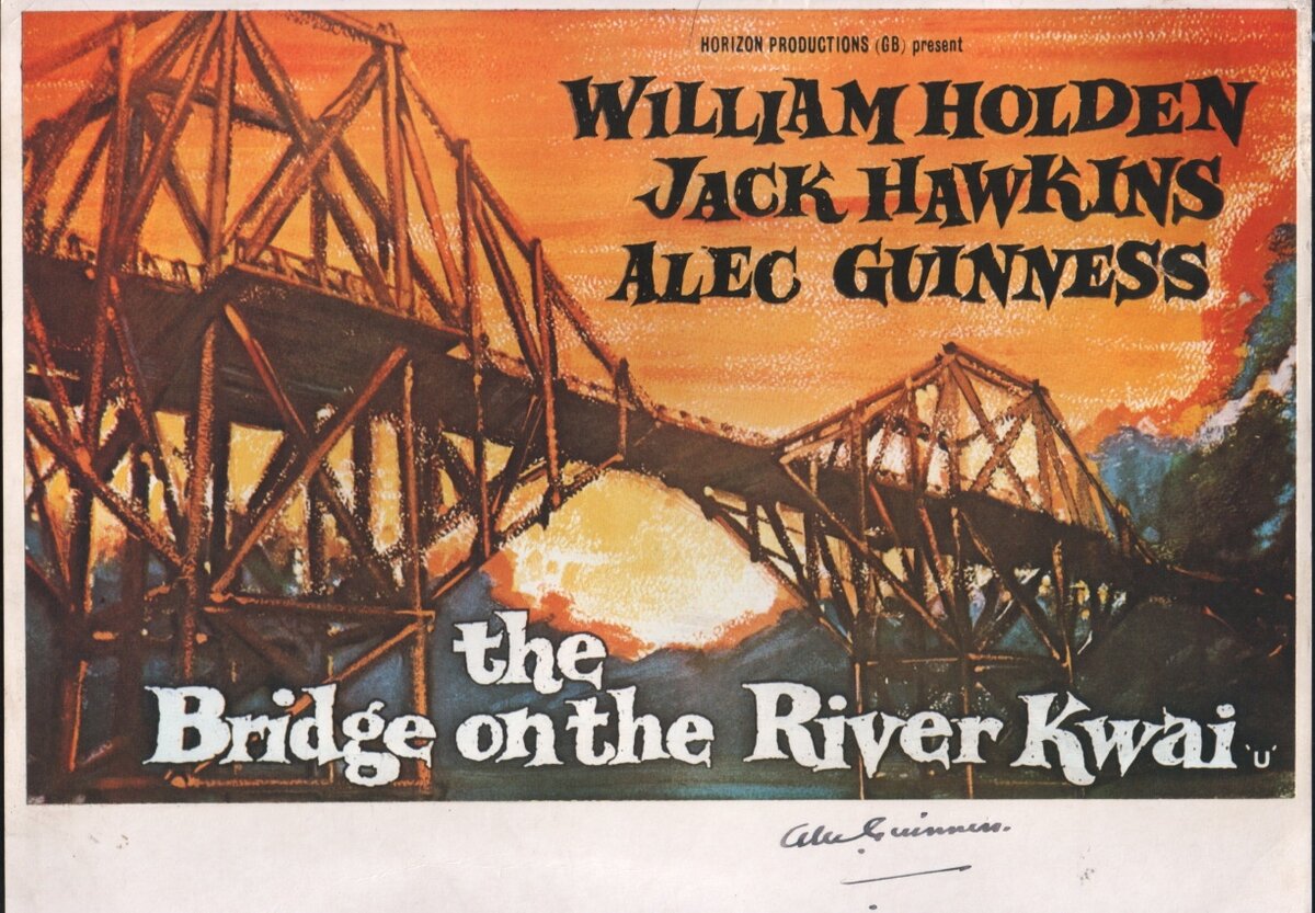 The Bridge on the River Kwai in Thailand.