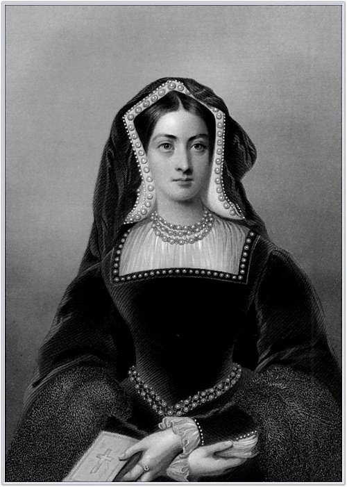 Екатерина Арагонская. Гравюра