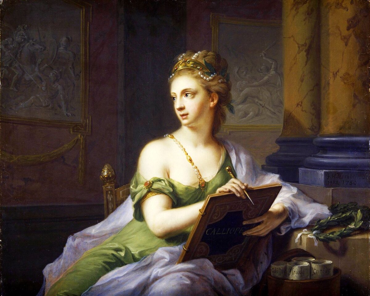 Иоганн Генрих Тишбейн. Каллиопа, 1780