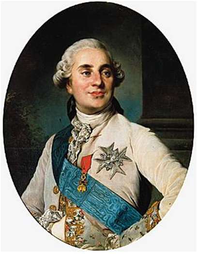 Король Франции с 1774 по 1792 г.г. Людовик XVI (Национальный музей Версальского дворца / художник Жозеф-Сиффред Дюплесси)