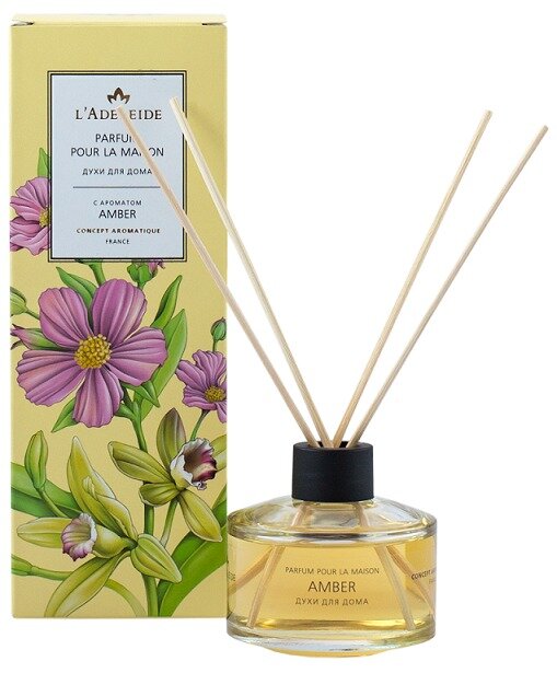 L'Adeleide Ароматическая жидкость "Parfum pour la maison"с ароматом AMBER