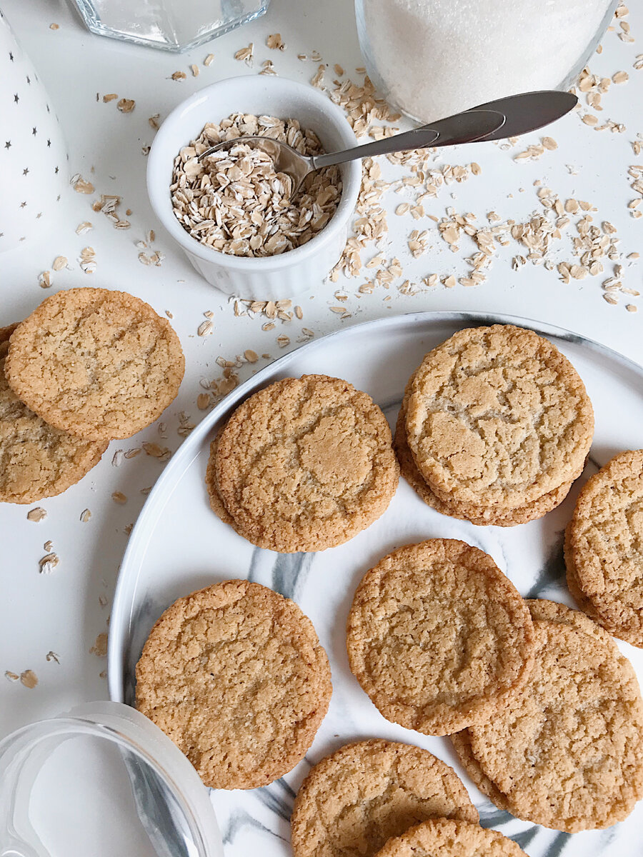 Сахарное овсяное печенье 