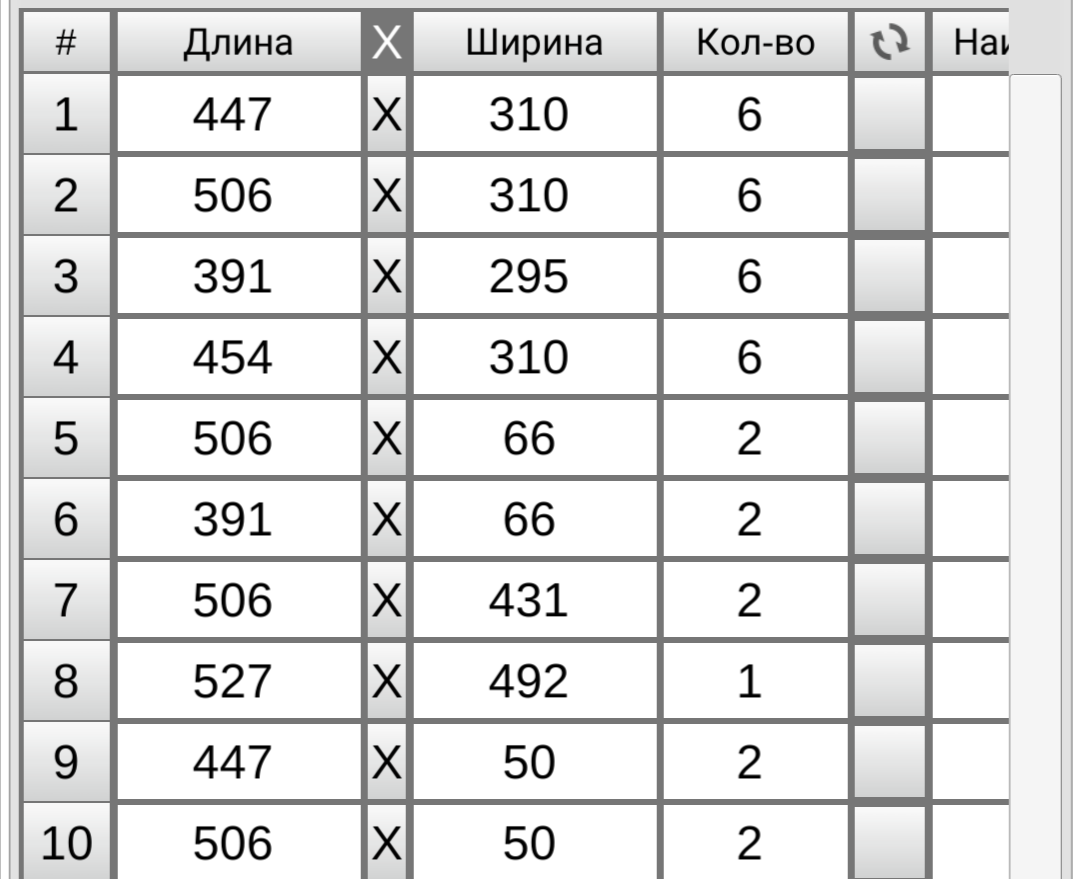 Список и размеры деталей для 3-х корпусного 10-ти рамочного улья. 