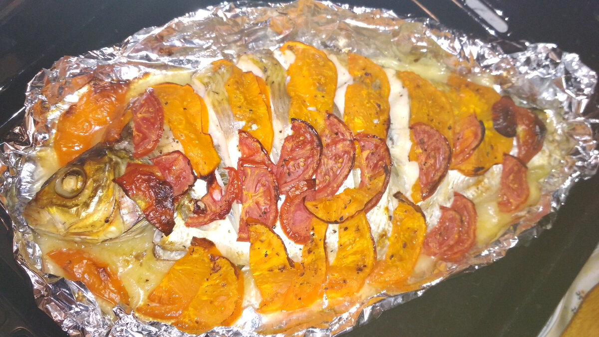 Самый вкусный лещ в духовке.