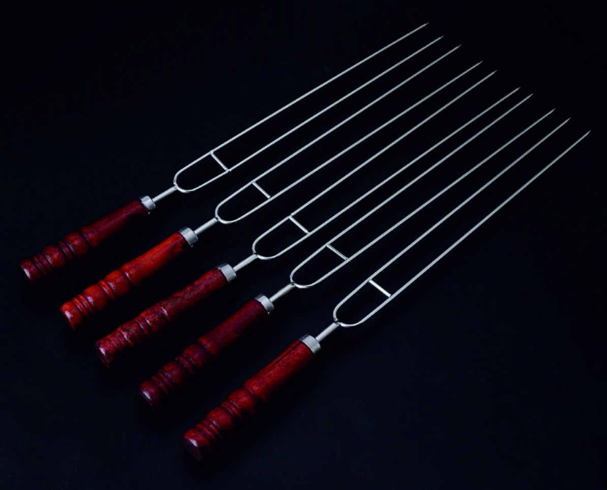 Шампур-вилка.