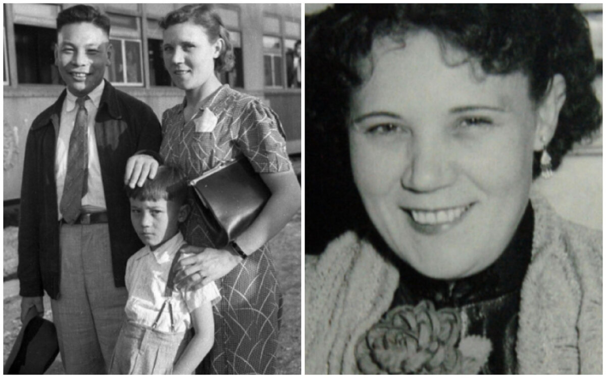 Фаина с мужем и сыном. Фото: Pinterest