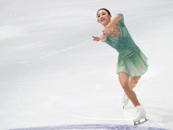 Елим Ким в короткой программе. Фото из открытых источников