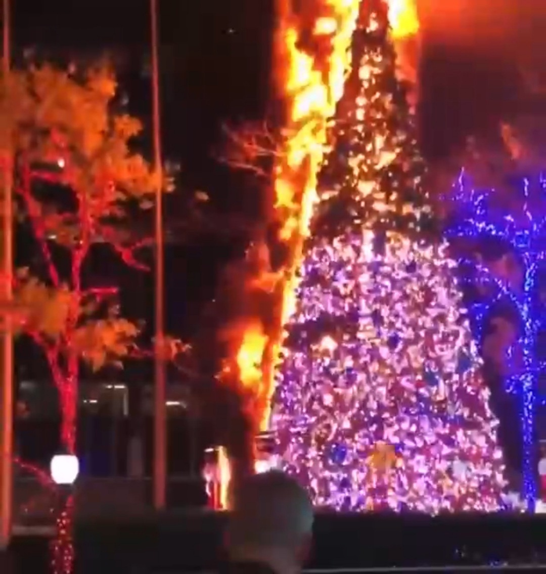 кадры одного из очевидцев