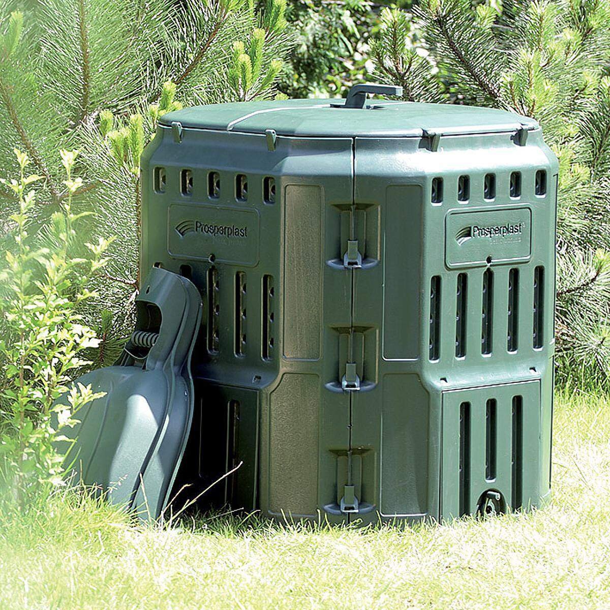 Компостеры садовые. Фото взято в свободном доступе.