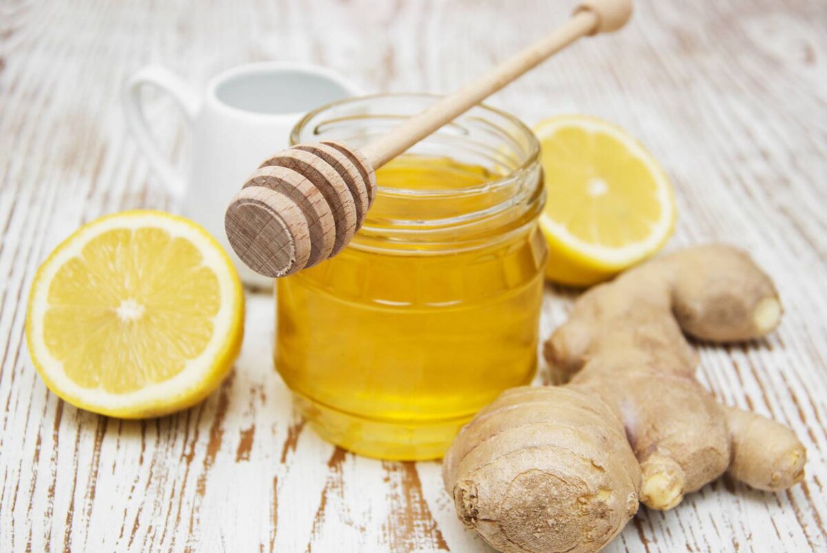 Лимон, имбирь и мёд - надо кушать много и не только во время болезни