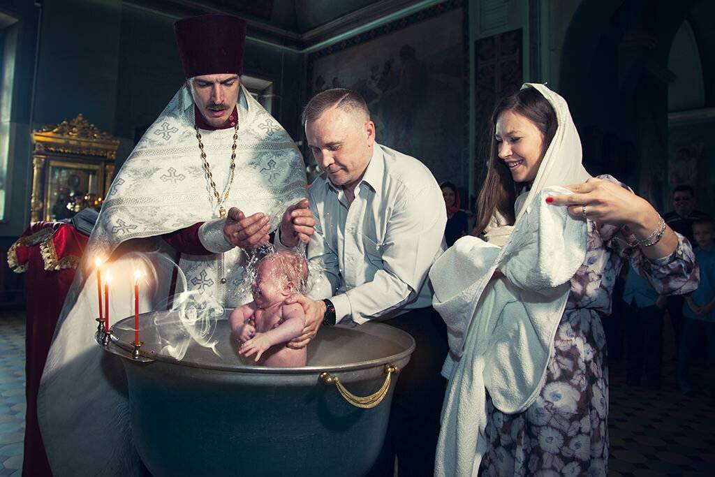 Крещение младенца