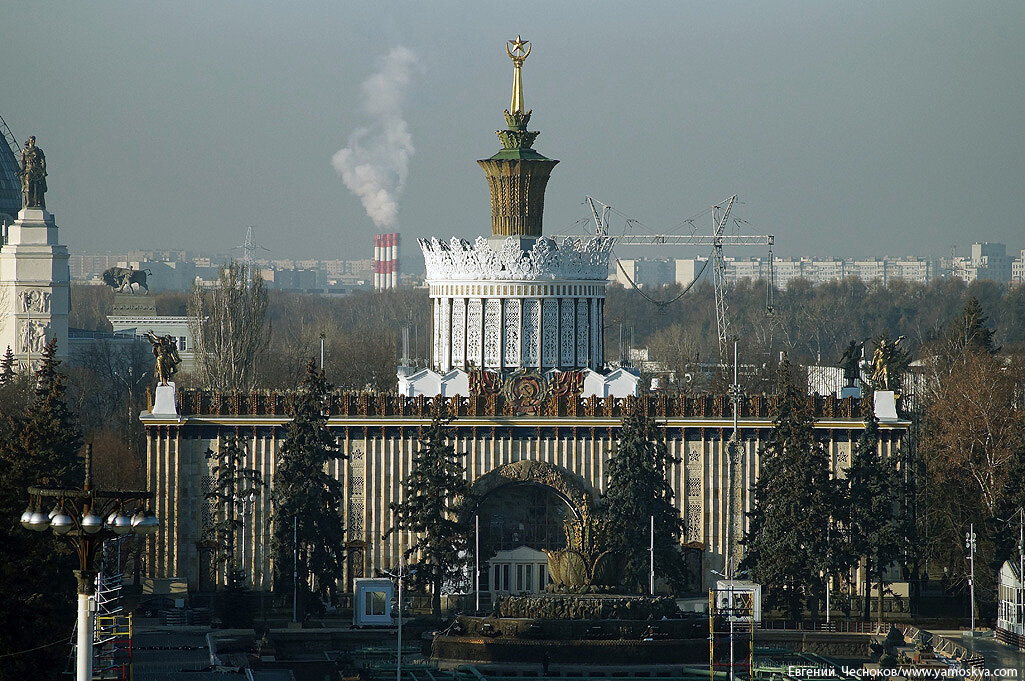 Вднх осенью фото