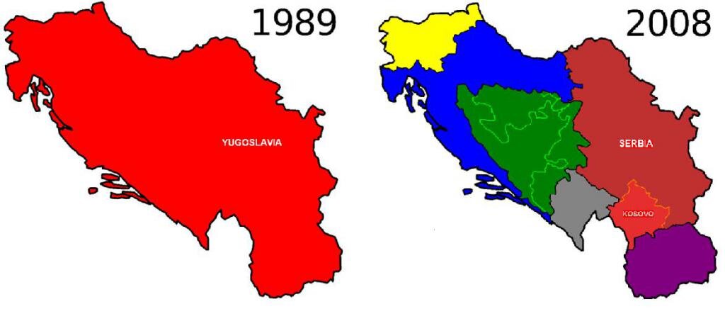 Карта мир в сербии