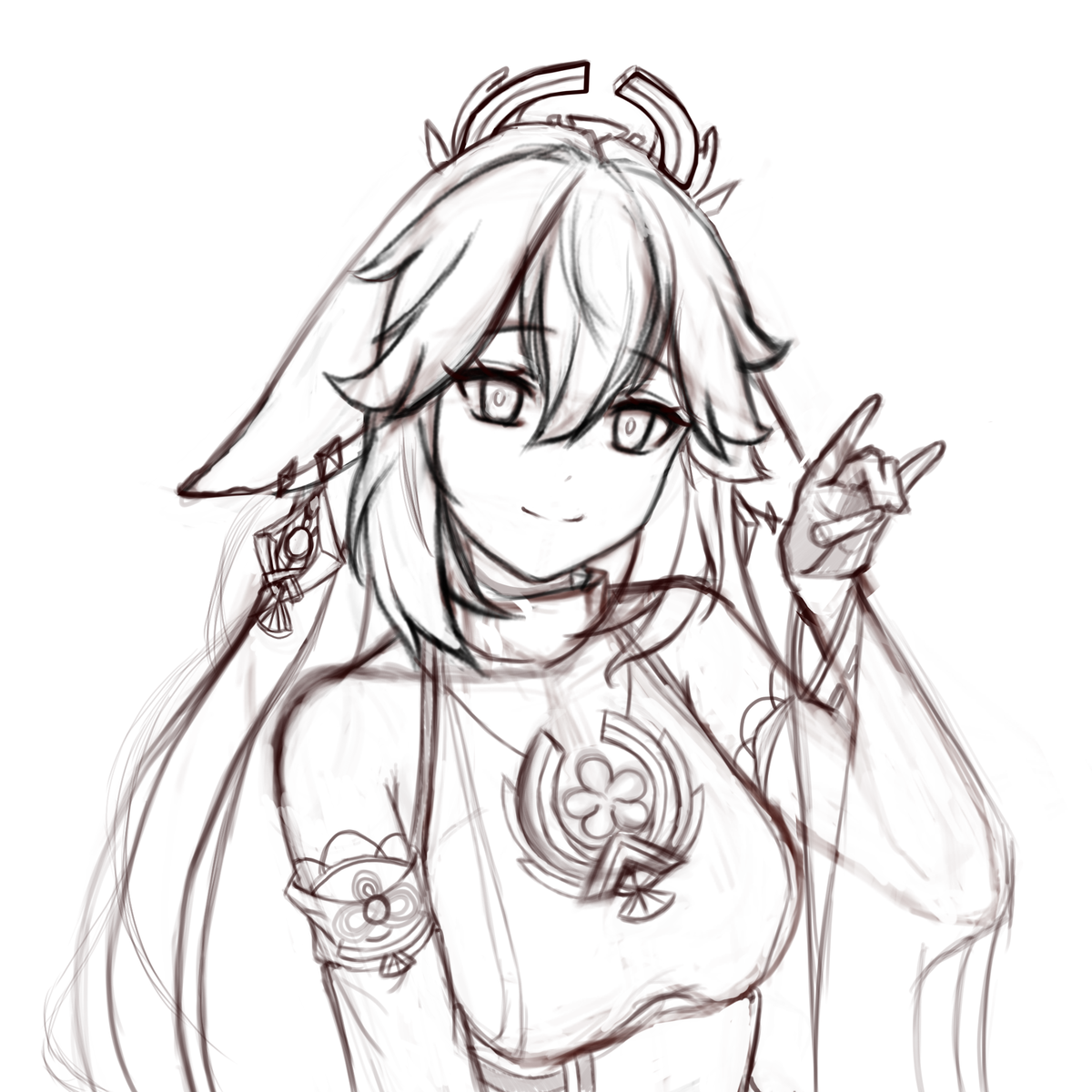 Подойдет такой скетч. Главное, чтобы он был чистым и понятным