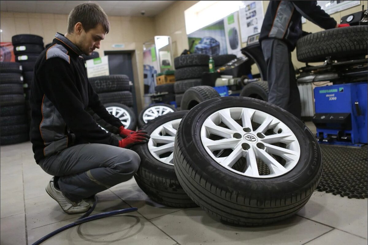 Замена резины в наше время