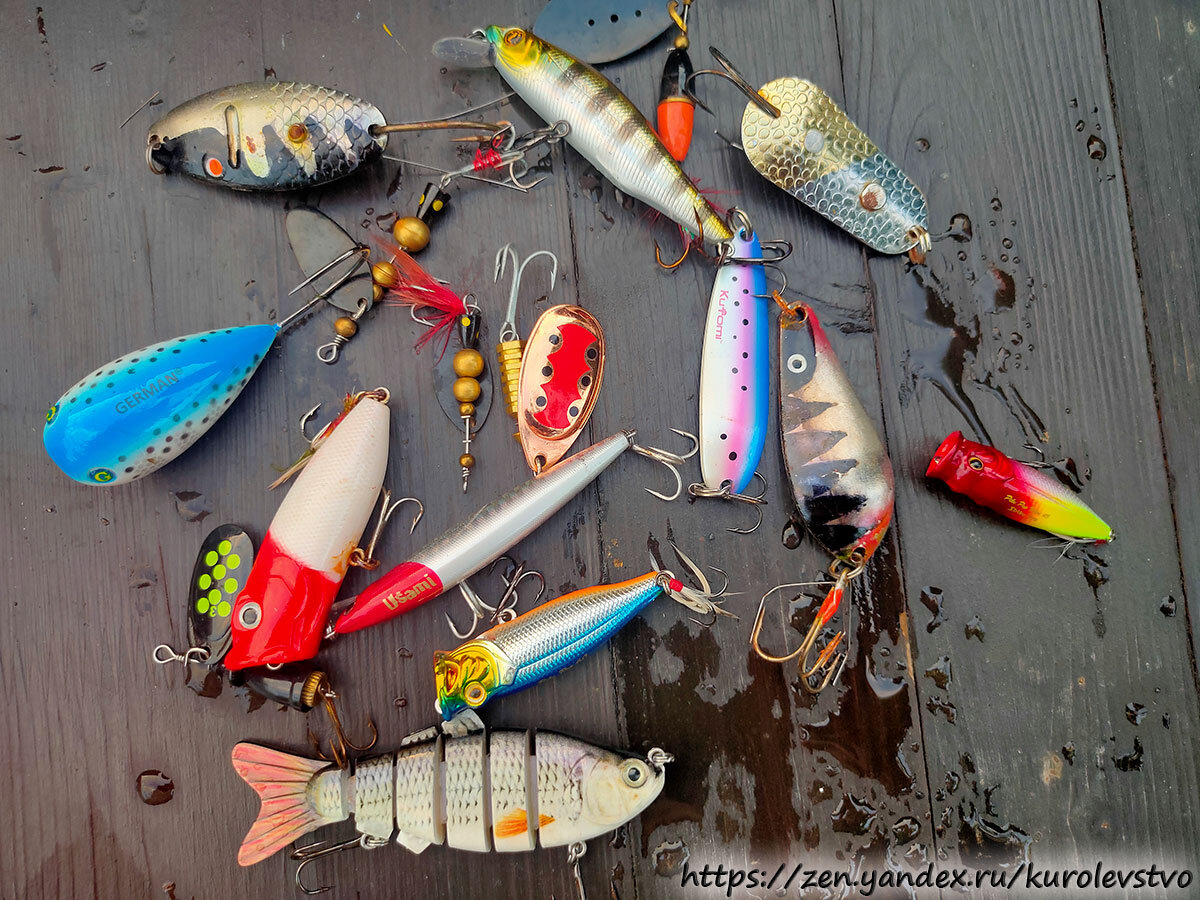 Блесны, вертушки, воблеры и поплеры