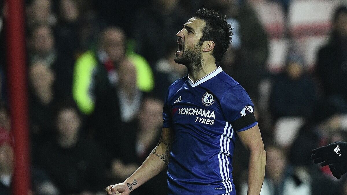    Полузащитник "Челси" Сеск Фабрегас© AFP 2022 / Oli SCARFF