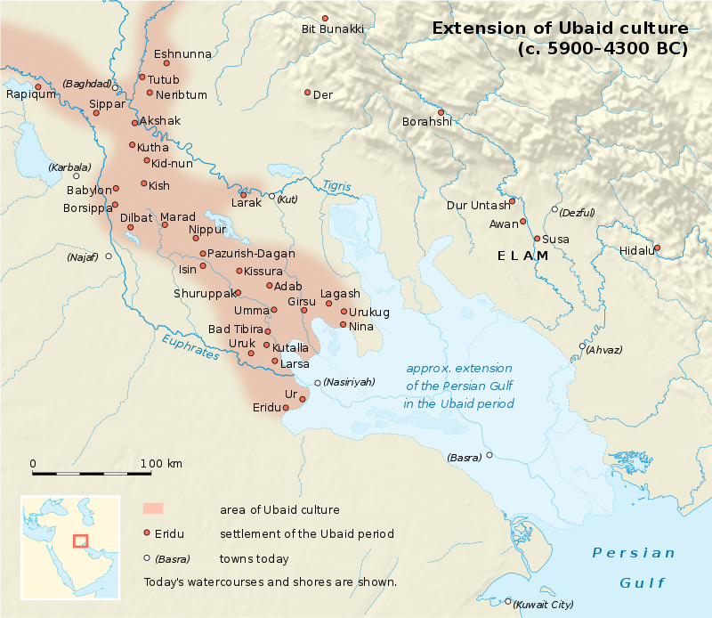 Где находится элам. Убейдская культура в Южной Месопотамии. Поселение Эль Убейд на карте. Карта древней Месопотамии svg. Культура Убейд карта.