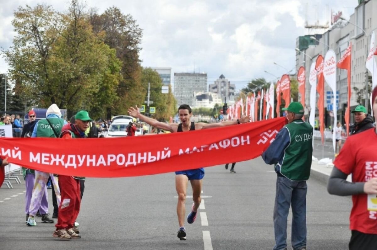    Победителем Пермского марафона среди мужчин стал спортсмен из Петербурга