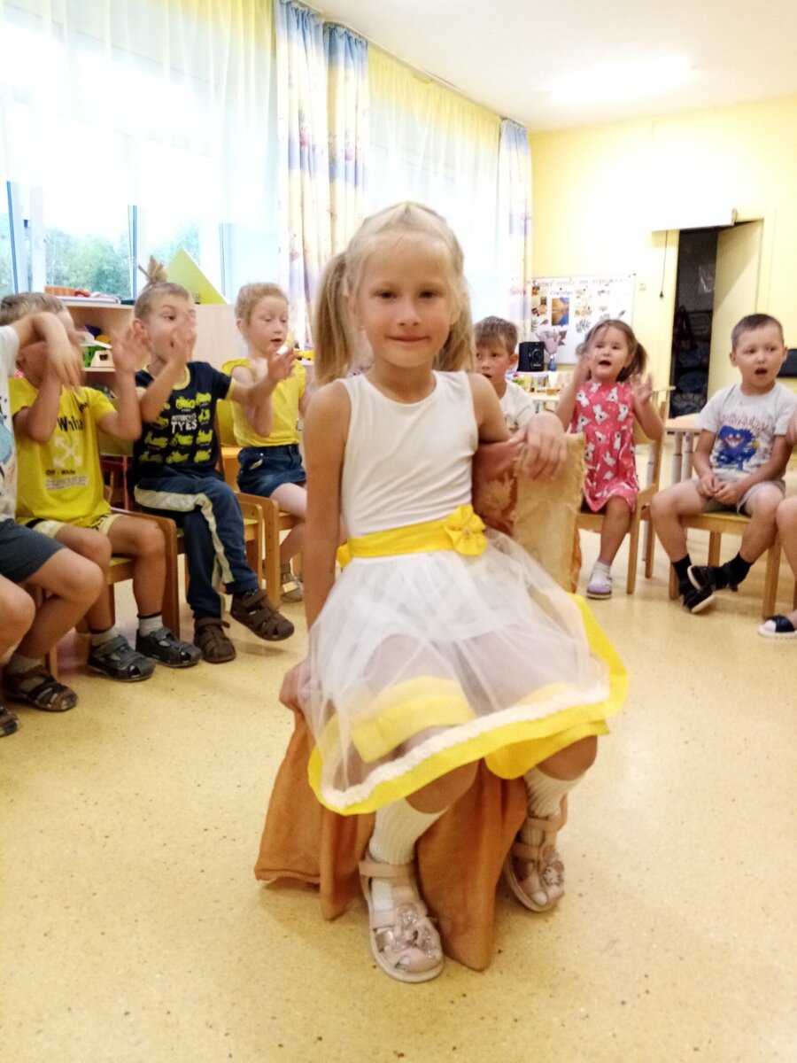 Моя именинница в садике