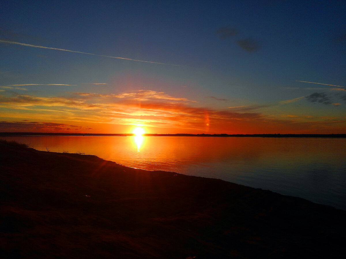 На берегу реки Мезень