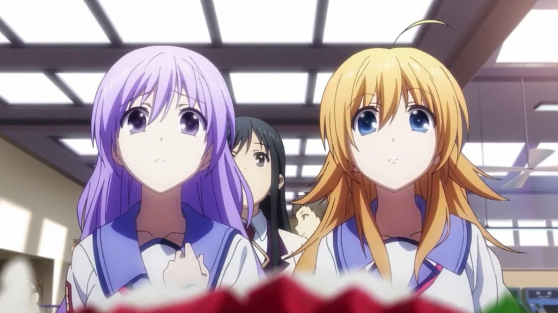 скриншот из аниме  "Angeal Beats"