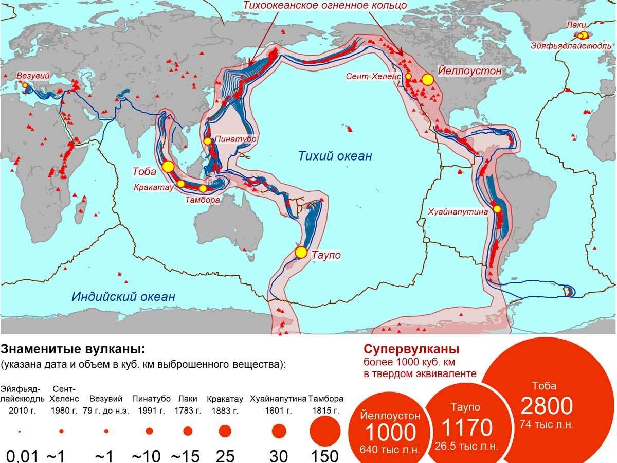 Рисунок и фотография заведующего лабораториями Новосибирского госуниверситета и Института нефтегазовой геологии и геофизики СО РАН, профессора НГУ Ивана Кулакова, исследователя вулкана Тоба