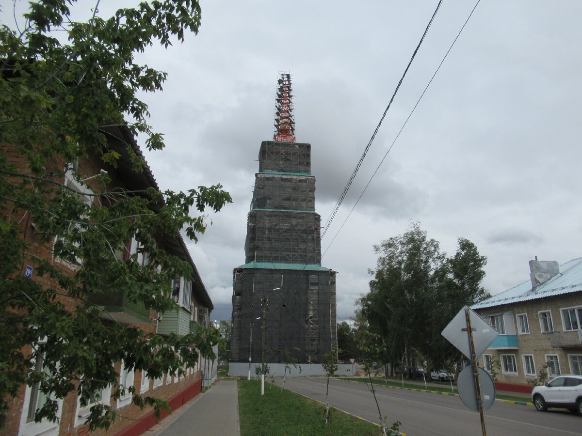 Современное состояние колокольни, фото автора